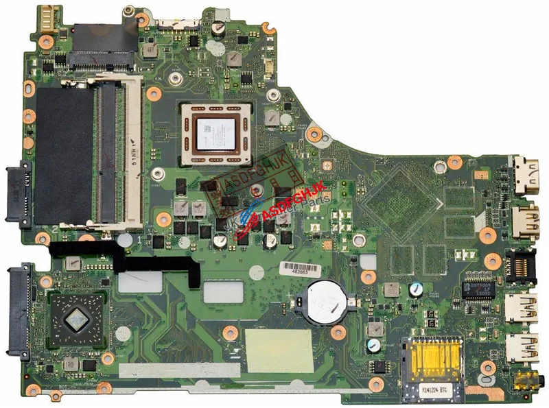 Оригинал для Asus X550ZA материнская плата ноутбука с A10 7400P 2 5 Ghz CPU 60NB07A0 MB1400 полностью