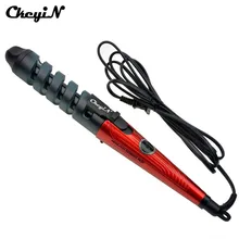 2017 Black Red Electric Magic Hair Styling Tool Rizador De Pelo Hair Curler Roller Pro Spiral