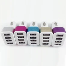 Авто-Стайлинг Универсальный 4 Порты и разъёмы USB DC адаптер зарядного устройства для автомобиля для iPhone samsung Galaxy Note 7