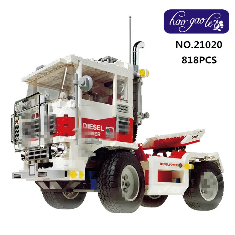21020 818pcs WAZ Technic Creative Big Foot Car Set building blocks Bricks baby toys children gift 5561 baby-brick : image 21020 818pcs WAZ Technic Creative Big Foot Car Set building blocks Bricks baby toys children gift 5561 baby-brick