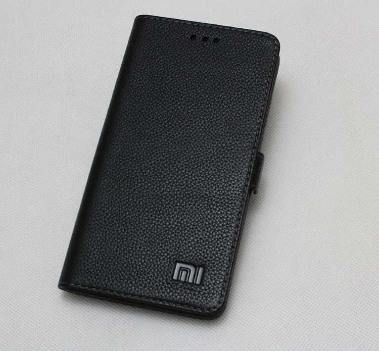  100% For Xiaomi Redmi Note 3 Case Hight Quality Flip Genuine Leather Stand Case For Xiaomi Redmi No