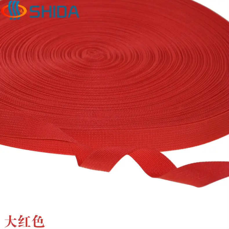 

1" 2.5cm 100 yards red webbing ribbon tapes for backpack bags and hand made sewing accessories belts