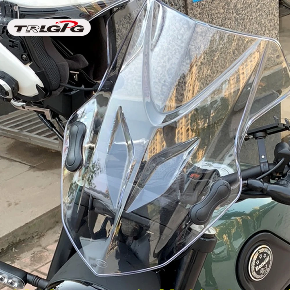 Для Benelli Leoncino 500 BJ500 новая мотоциклетная обувь лобовое стекло спереди Защита от солнца козырек
