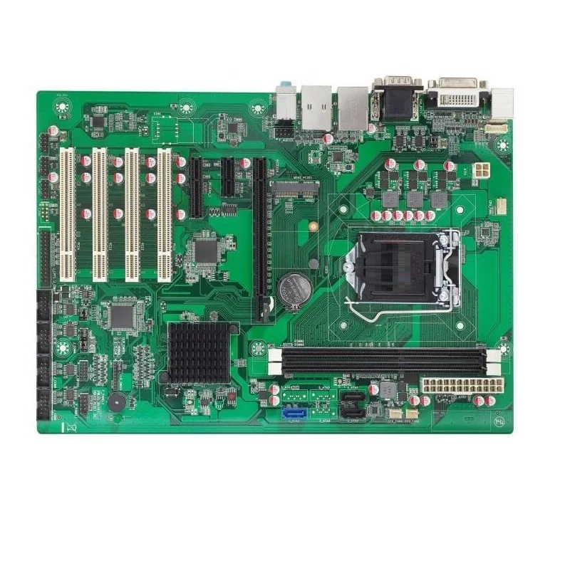 

H81 chipset, LGA1150 Socket Core i3/i5/i7 CPU, 6*RS232, 2*GLAN, 2*USB3.0, 8*USB2.0, 4* PCI, industrial ATX motherboard