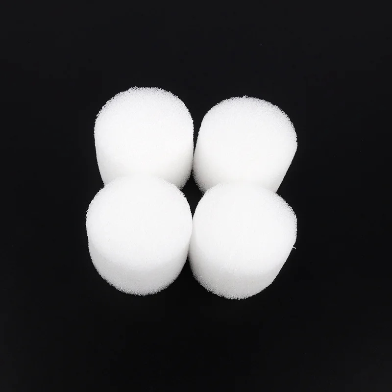 40pcs 50mm by 30mm Root Plugs Soilless Cultivation of Seedlings Planted Sponge Green Thumb White Seedling Sponge