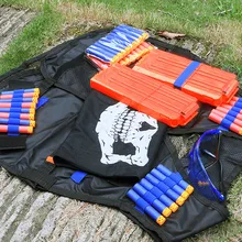 Детская черная тактическая жилетка, жилет, жилет, патронный держатель N-Strike, Элитный пистолет, игрушечный снаряд Дартс на липучках для Nerf P0