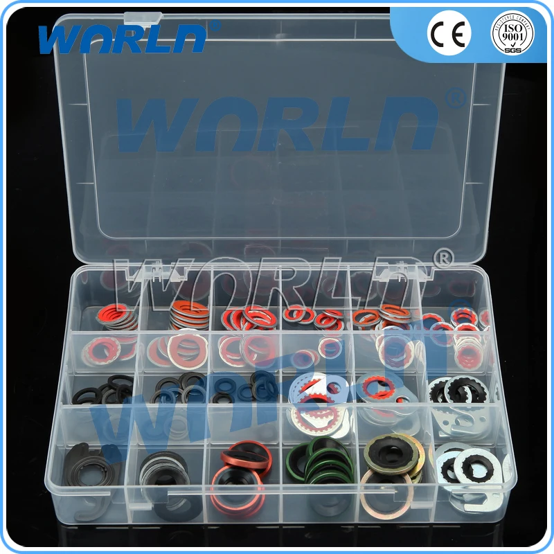 18 sizes Compressor Gasket Air Condition Seal Set for Auto A/C Air