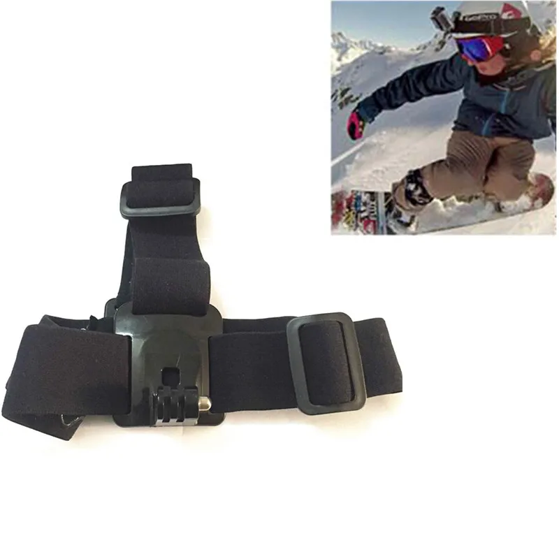 

Head Strap Adjustable Headstrap Mount Belt Anti-slide Glue Mount For Gopro Hero7 6 5 3 4 sj4000/5000 YI 4K Cameras Accessories