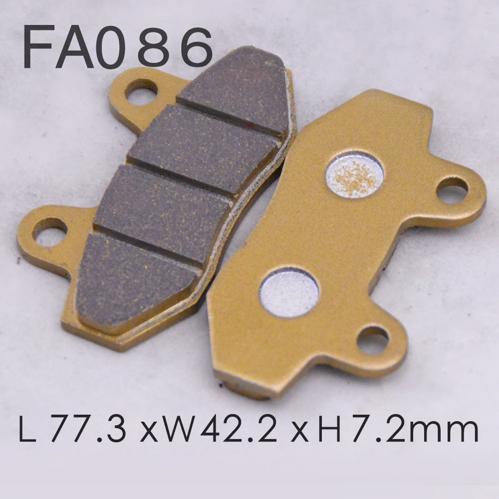 

Motorcycle ATV Brake Pads Brake Disc 1pair For NSR 50 CBX 250 FS 125 LS 125 Front Rear Motorcycle Brake Pads Set