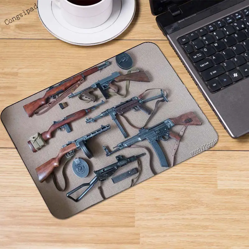 Congsipad пушки часть Настройка поддержка Резиновый Большой игровой коврик для мыши