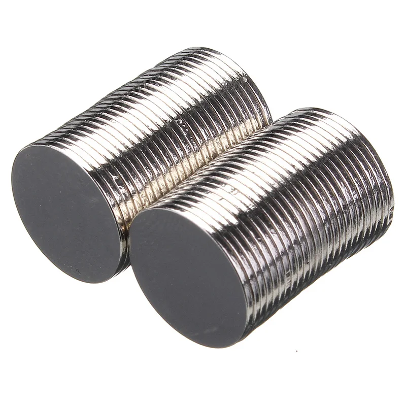 50Pcs 15x1mm Disc Rare Earth Neodymium Magnets Super Strong Powerful