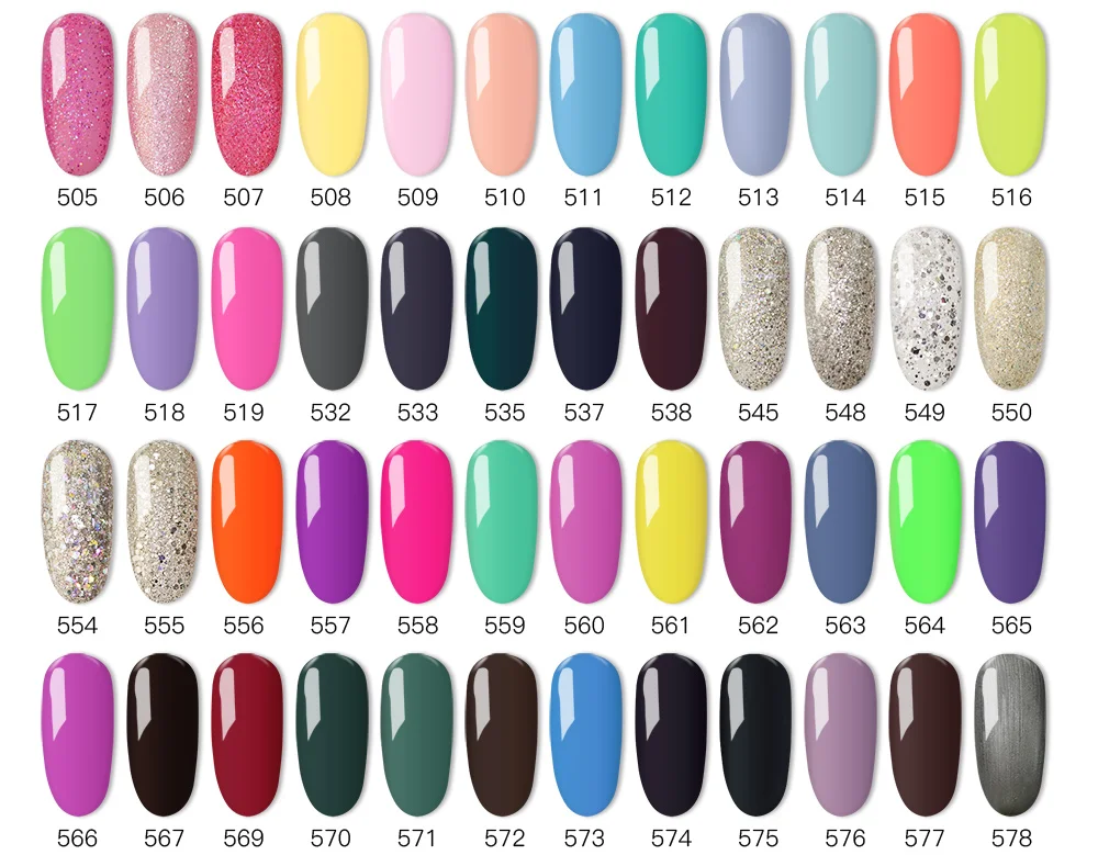 DHL набор цветов гелхудожника УФ-гель для ногтей набор лака для ногтей(1 основа+ 10 цветов s+ 1 топ