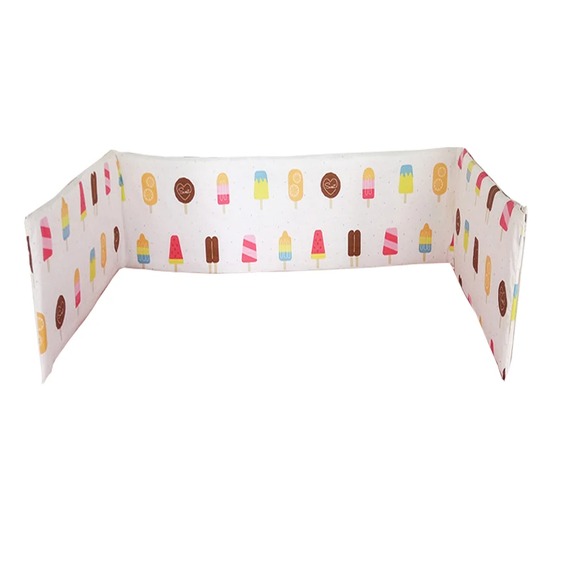 1PCS Baby Crib Cotton Bumpers In the Crib For Newborn Cotton Linen Cot Bumper Baby Bed Protector Grey Stars Print Kids Bedding 1PCS Baby Crib Cotton Bumpers In the Crib For Newborn Cotton Linen Cot Bumper Baby Bed Protector Grey Stars Print Kids Bedding