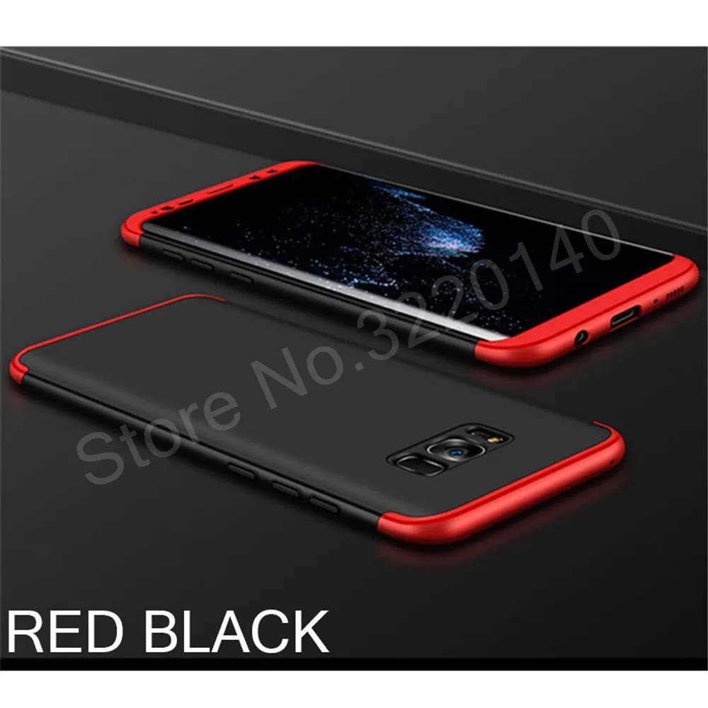 360 Full Body Hard Back Protection Cover cases For Samsung Galaxy S8 Plus S6 S7 Edge Case Luxury Scrub For Samsung Galaxy Note 810