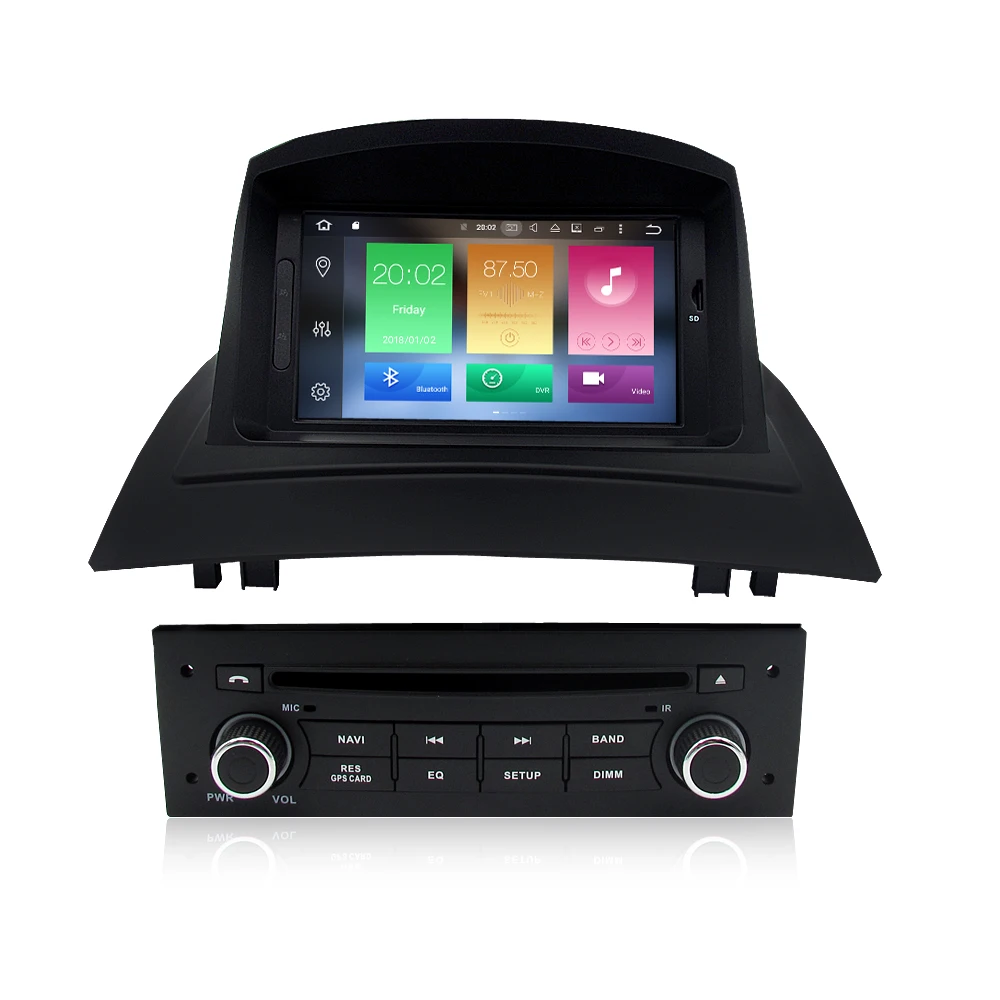 Cheap 4GB IPS Android 8.0 Car Stereo DVD Multimedia For Renault Megane 2 Fluence 2002-2006 2008 Auto Radio GPS Navigation Audio Video 2