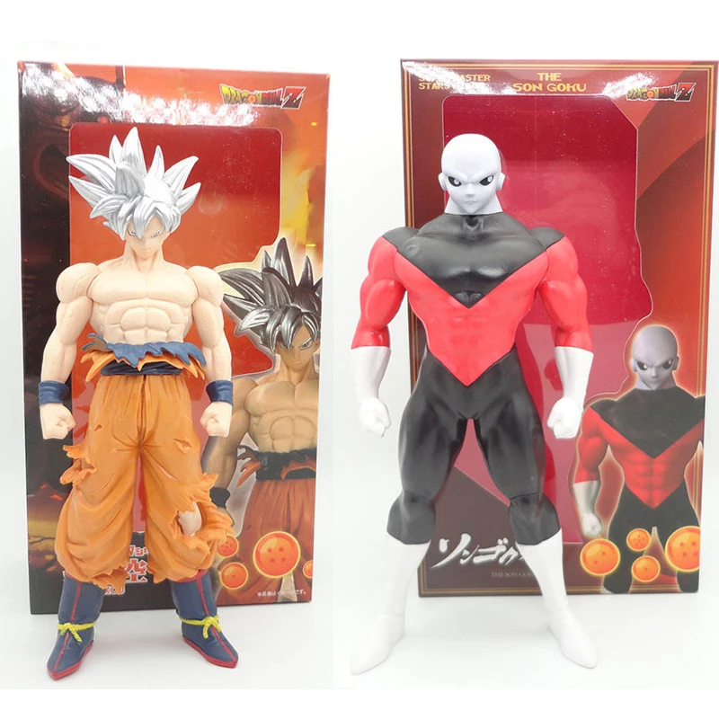 30cm Dragon Ball Z Super Ultra Instinct Son Goku Master Stars Piece Jiren Action Figure ...