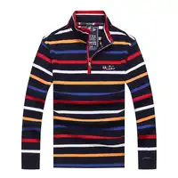 2017 New Fashion Brand Clothing Tace & Shark Sweater Men Stripe Pullover Mens Sweater fashion business style Shark Clothing T659