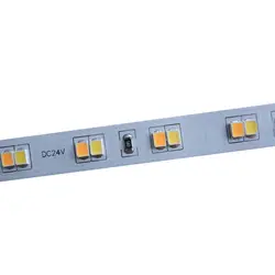 5mx 2835smd светодиодные полосы света DC24V вход 112led/M CW + ww цветовая температура Регулируемая Бесплатная доставка
