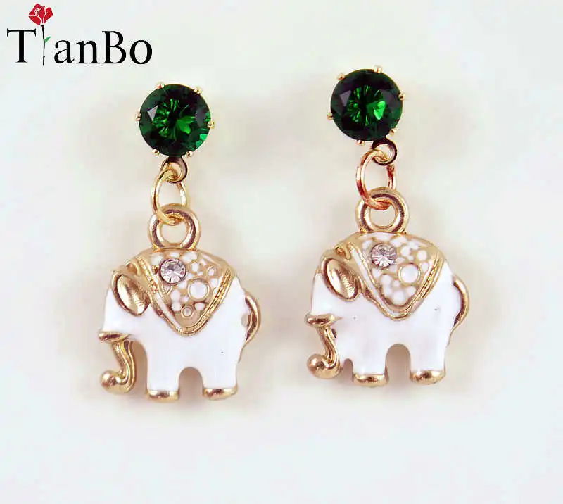 Женские серьги гвоздики в виде слона|ear earrings|elephant stud earringsearrings gift |