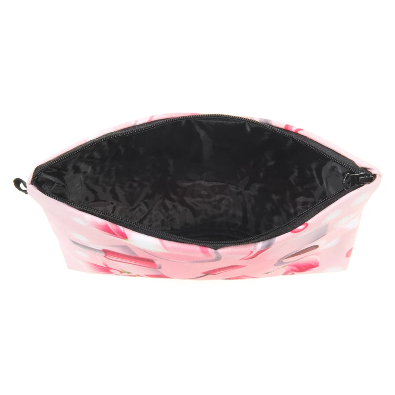  Jom Tokoy Fashion Brand Cosmetic Bags 2016 New Fashion 3D Printing Women Travel Makeup Case HZB713