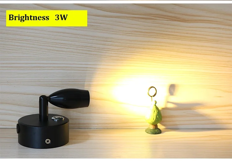 0,5-3 W 13-35hours dimmable подзарядка светодиодная точечная лампа, лампа выставочный стенд для украшений, регулировка яркости шкафа вращающийся