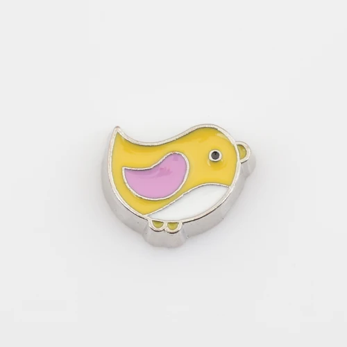 

Yellow Chick, Floating charm fit floating charm lockets, FC0195,10PCS/LOT