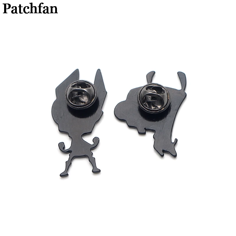 Patchfan Alien броши для мужчин и женщин гордость цинка Эмаль на булавке медаль за
