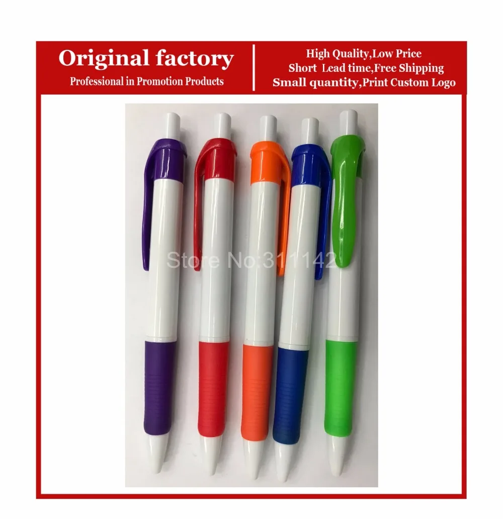 US $209.00 Cheapest custom pen white body with rubber business gifts pen
