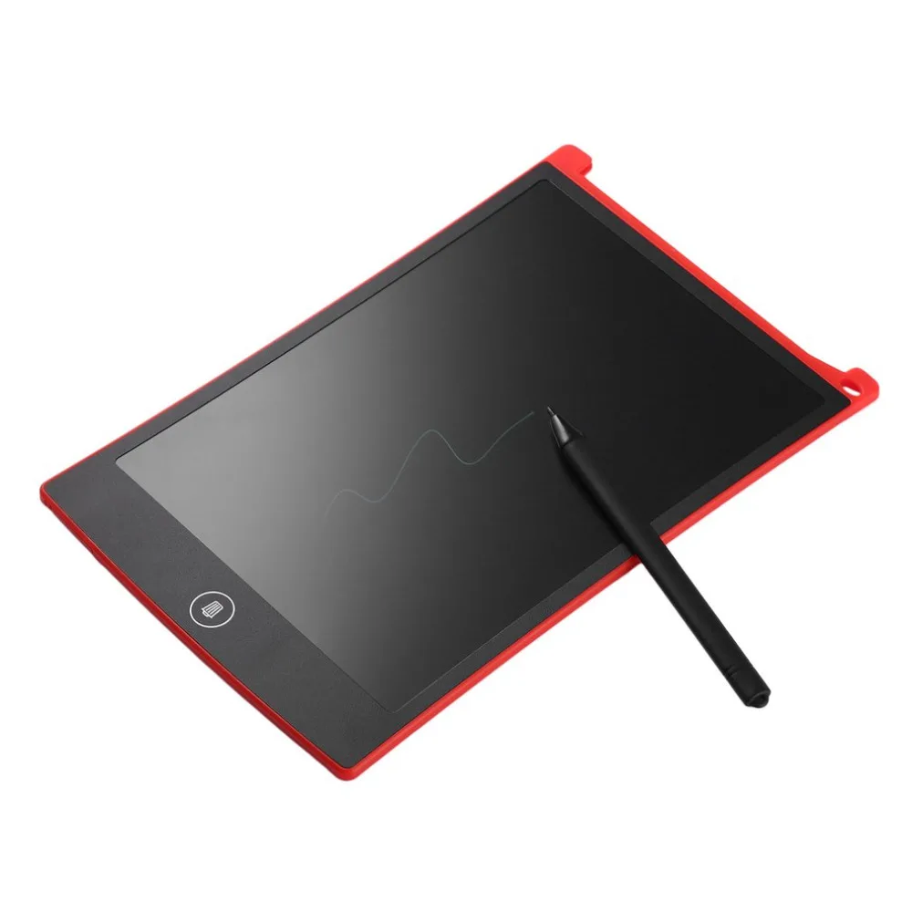 8," Красный ЖК-планшет для электронных записей блокнот для рисования блокнот и стилус портативная доска электронная бумага Блокнот для рукописного ввода