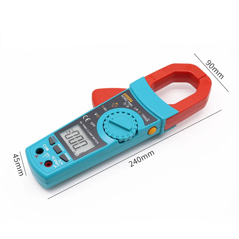 VC903 VC902 True RMS Цифровой токоизмерительный клещи Ток переменного / постоянного тока