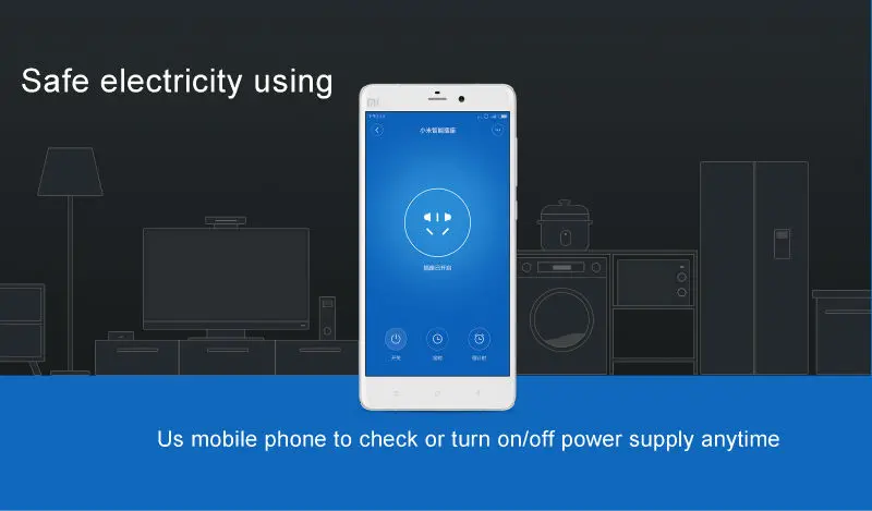 Xiao mi Jia mi умная розетка Базовая беспроводная WiFi приложение дистанционное управление таймер переключатель power cube WiFi версия