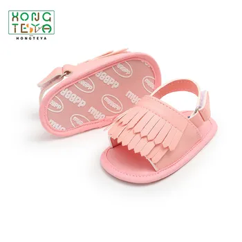 

Fringe Baby Summer Shoes Girls Toddler Bebe Soft Bottom Crib Prewalkers Newborn Boys Girl Pu Leather First Walker Crib Shoes
