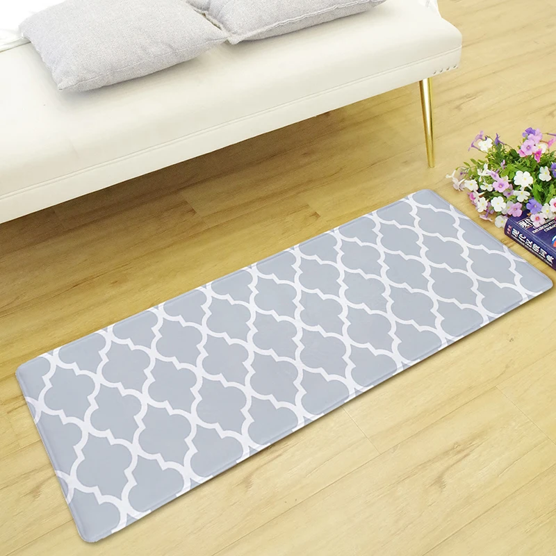  Zeegle Doormat Anti-slip Balcony Table Chair Floor Mat Water Absorption Carpet Kitchen Mat Door Mat