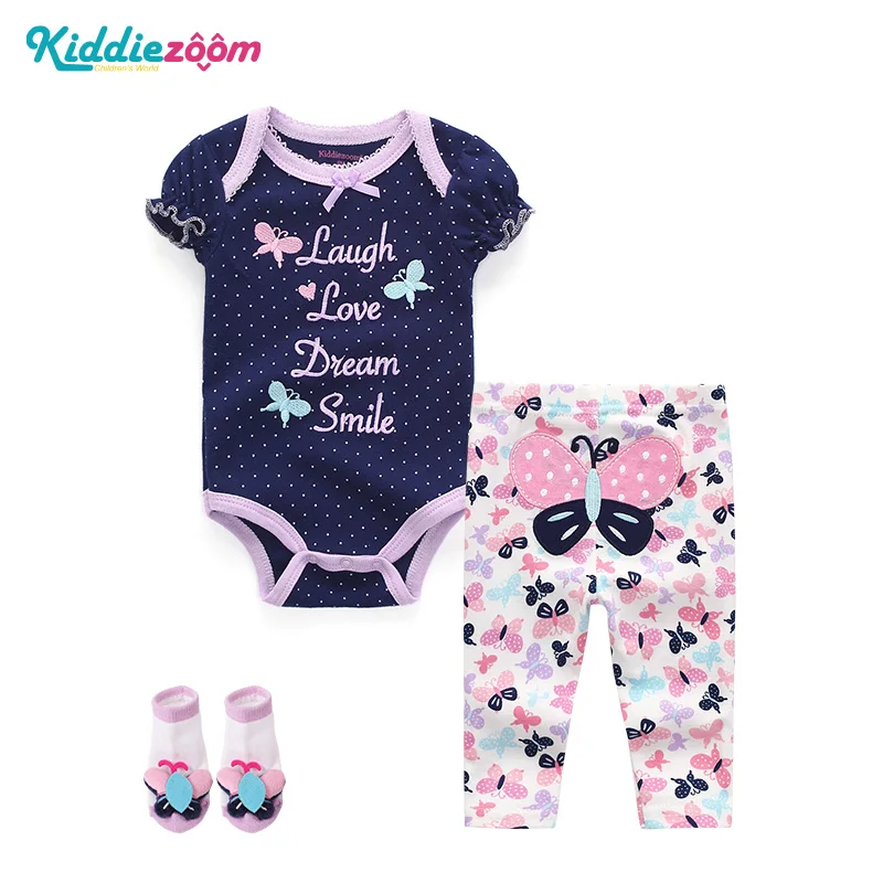 Комплекты одежды для новорожденных девочек Roupas bebes meninos детская одежда Vetement Enfant