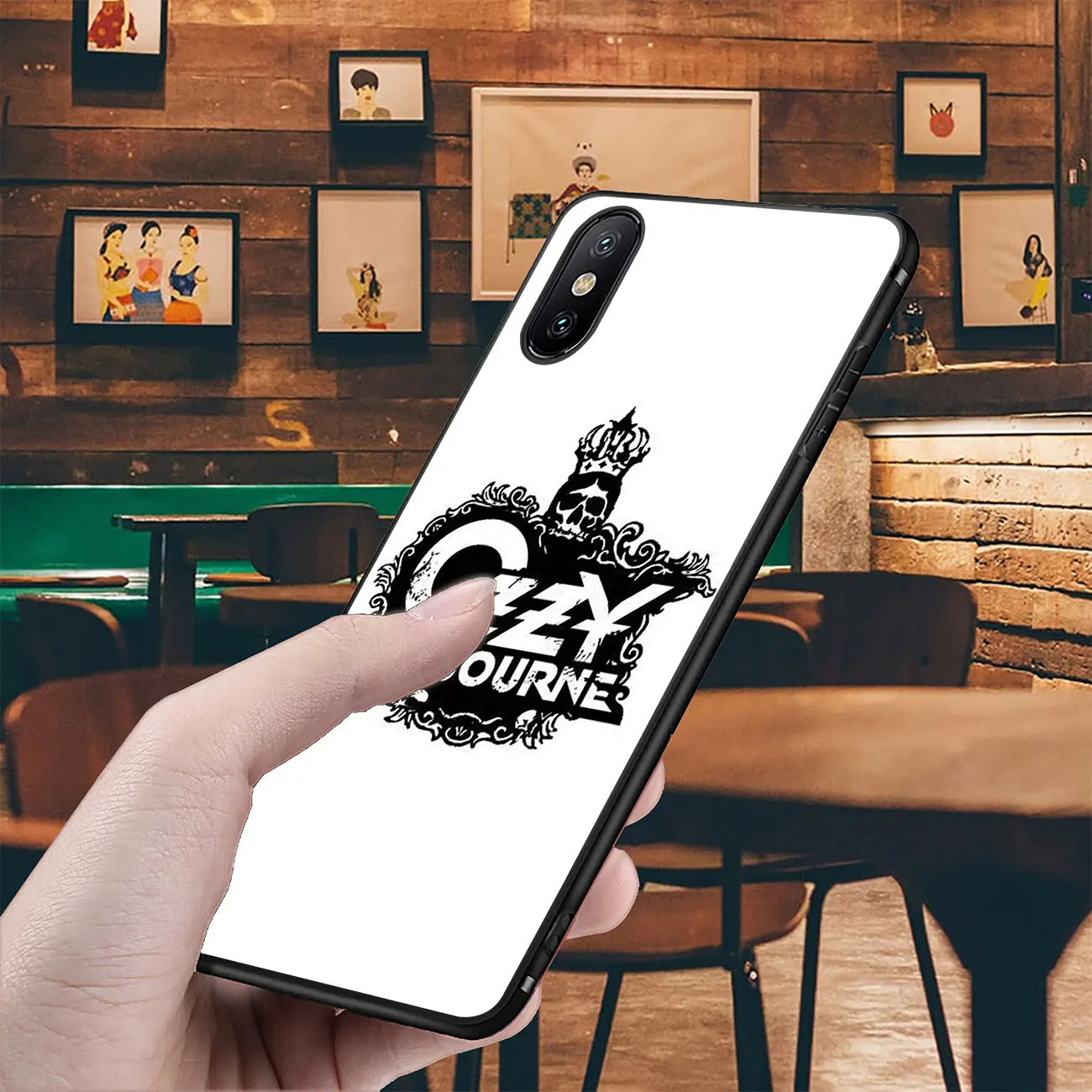 Мягкий силиконовый чехол YIMAOC Ozzy Осборна для iPhone 11 Pro XS Max XR X 6 6S 7 8 Plus 5 5S SE 10 из ТПУ с