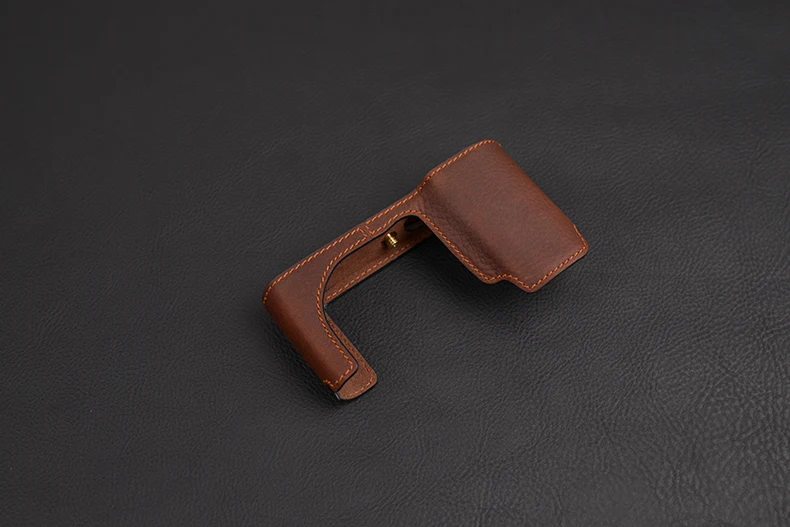 Чехол из натуральной кожи для камеры Leica T TL TL2|leather camera case|camera casecamera half case |