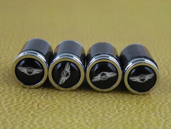 

4 x Carbon fiber Genesis Coupe Wheel Tire Valve Stem Air Caps Covers set