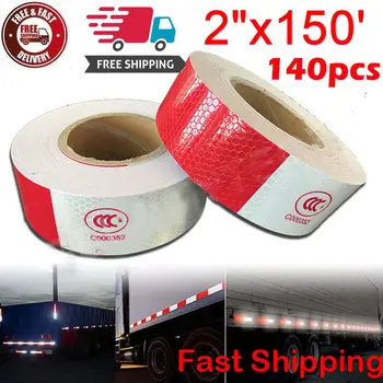 

Car Wheel Rim Reflective Warning Strip Sticker Safety Light Protective Paste New