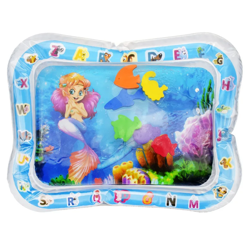 

Inflatable Water Play Mat for Babies Tummy Time Water Speel Mat Children's Carpet Infantil Cushion Fun Activity Play Ceter