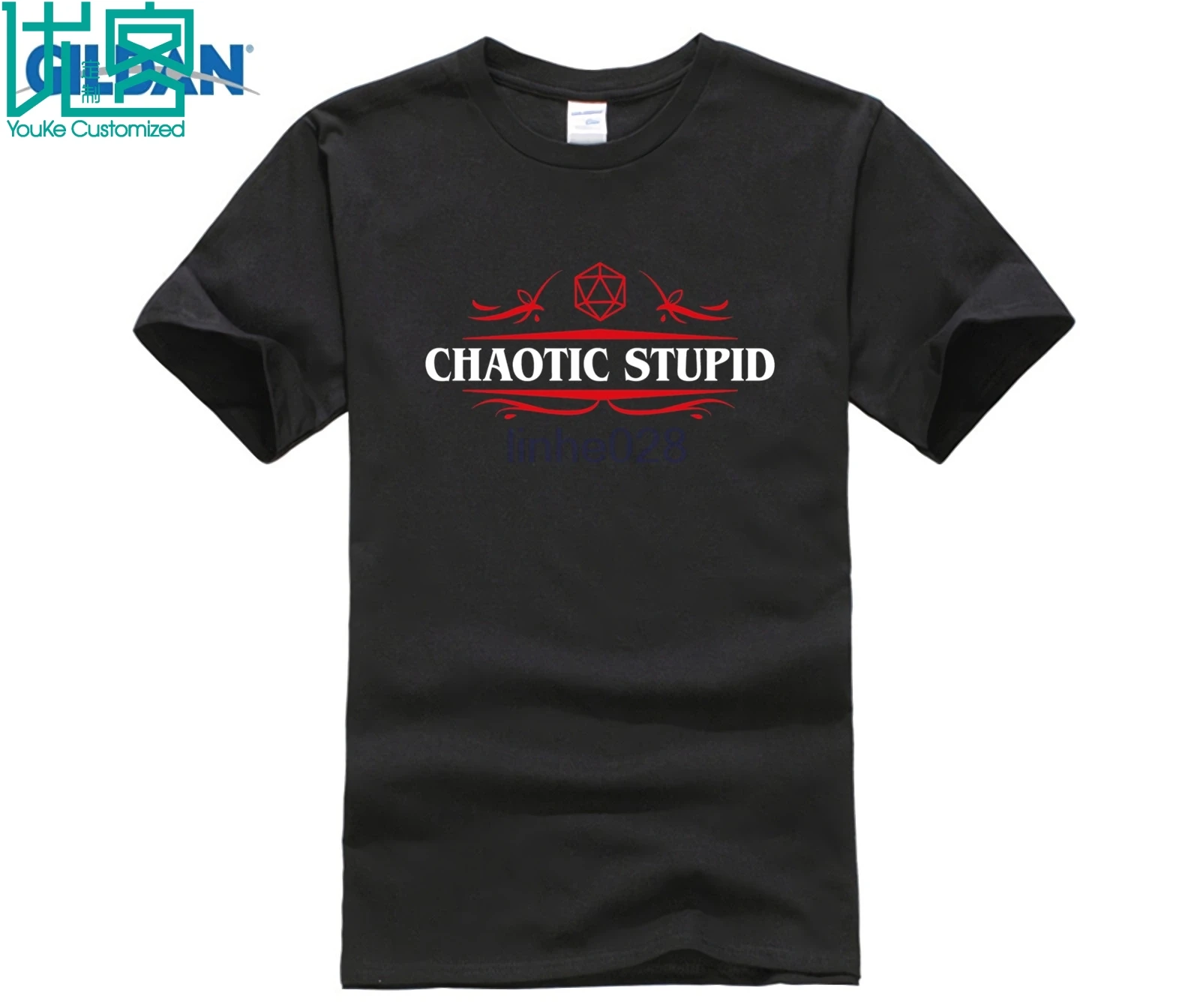 

Chaotic Stupid Dungeons and Dragons Inspired DnD D&ampD T Shirt