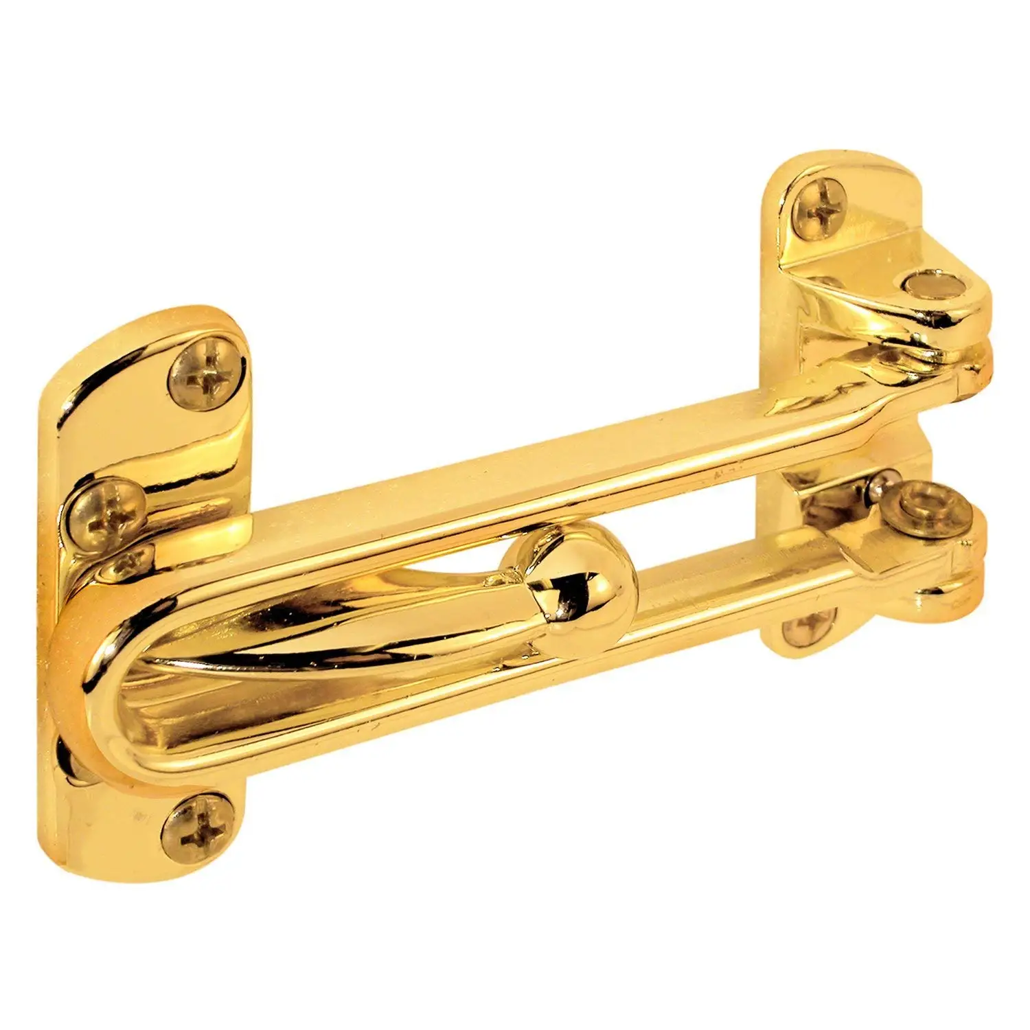 U 9897 Swing Bar Lock for Hinged Swing In Doors Secondary Security Lock