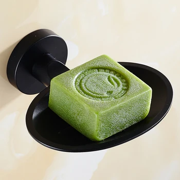 

Antique Double Draining Soap Holder European Bronze Black Soap Rack Stainless Steel Single Dish Holder For Bathroom Accessories