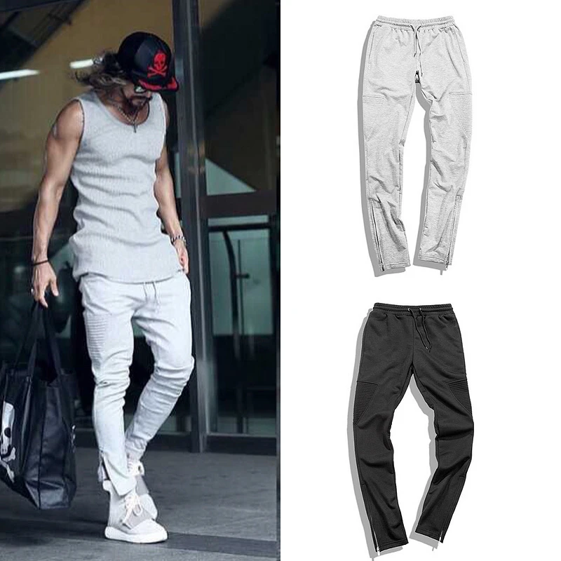 yeezy black sweatpants