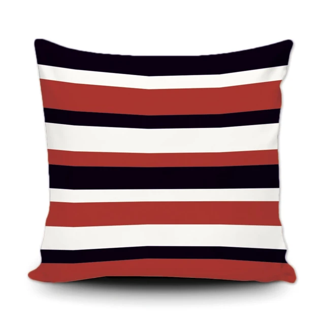 Buy Fashion Stripe Cushion Cover Customize Geometric