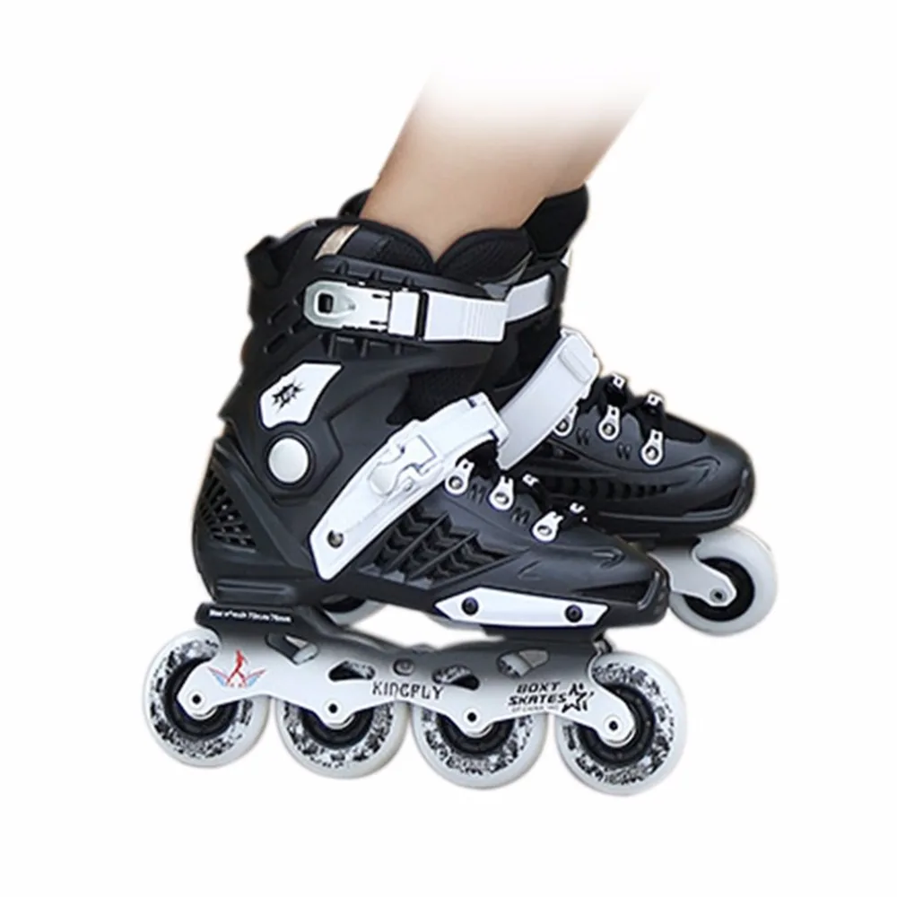 נעליים סקייט New Adult Singlerow Roller Skating Shoes Straight