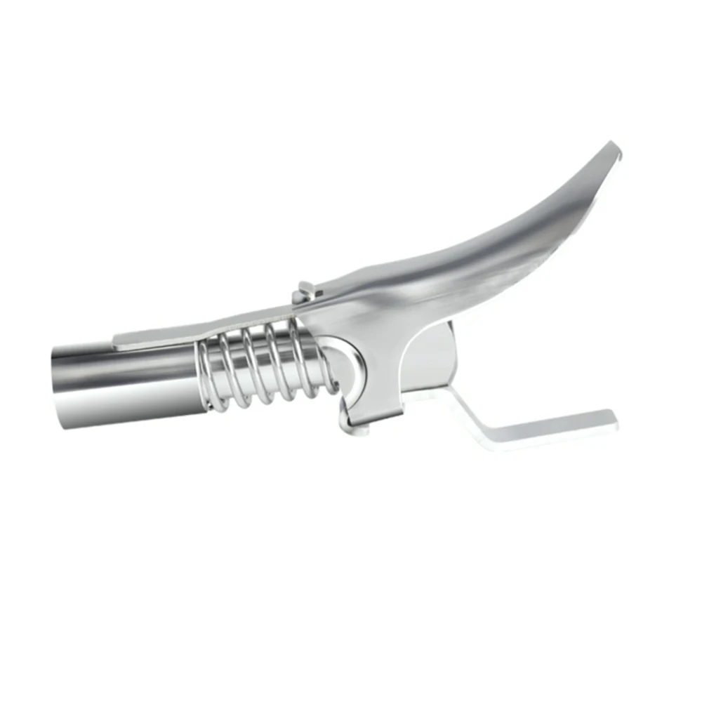 

High Pressure Oil Injector Quick Release Grease Coupler Lock On Coupling End 1/8" Outdoor Tools For Camping Hiking