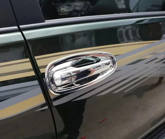 Us 19 84 5 Off Ttcr Ii Door Handle Cover Door Bowl For Toyota Land Cruiser Prado Fj150 2010 2014 Chrome Abs Body Decoration Car Accessories In Car