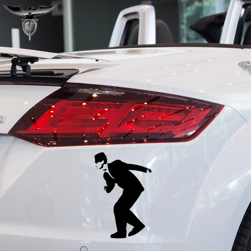 

Gentleman Graceful Dance Ska Music Tone Car Stickers for Bumper Motorcycles Door Laptop Kayak Car Styling Vinyl Decal 10 Colors