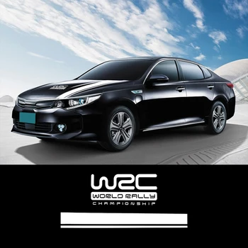 

Car Stickers For KIA Venga Sportage Soul Sorento Rio K4 K9 Carnival Car Hood Refit Stripe Exterior World Rally Championship Tags