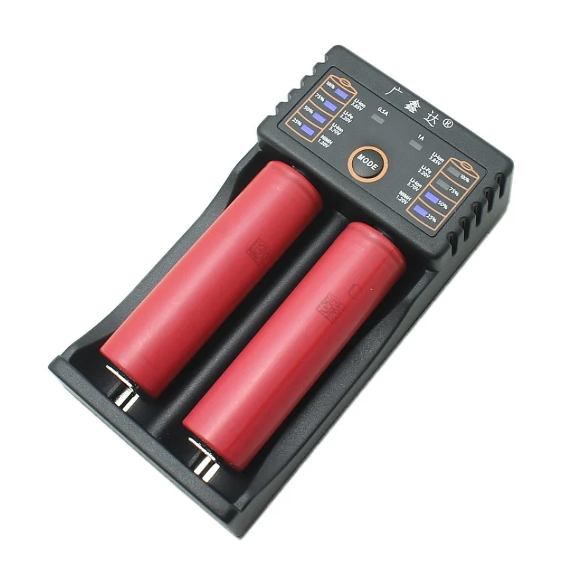 Guangxinda 18650 1 2 V 3 7 v Батарея Зарядное устройство для 26650 18350 18500 16340 17500 14500 CR123 литий